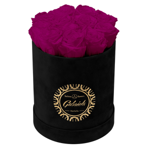 Small Luxury Round Velvet bouquet with more than  10 Roses